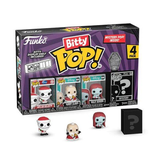 Nightmare Before Christmas Bitty Funko POP! figurka 4-Pack Santa Jack 2,5 cm