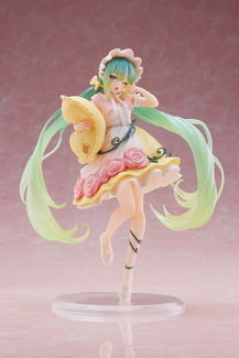 Hatsune Miku PVC Statue Hatsune Miku Wonderland Figure Sleeping Beauty Reissue 18 cm