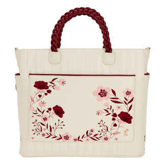 Loungefly Crossbody Bag Figural Cream & Red Floral