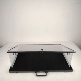Evoretro Aluminum Display Case Black