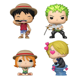 One Piece POP! Animation Vinyl Figure 4-Pack Refresh 4PK(EMEA) 9 cm