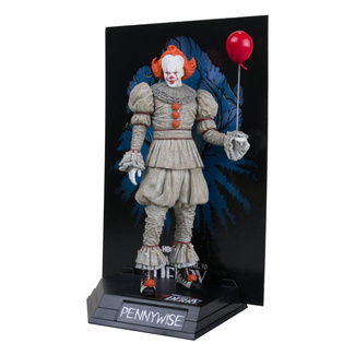 Welcome to Derry Movie Maniacs PVC Statue Pennywise (Gold Label) 16 cm