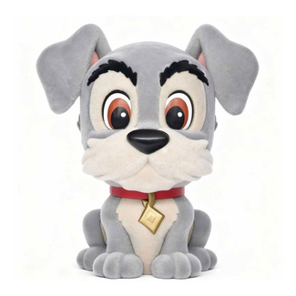 Lady and the Tramp Figural Bank Tramp (with special Flocking) 20 cm