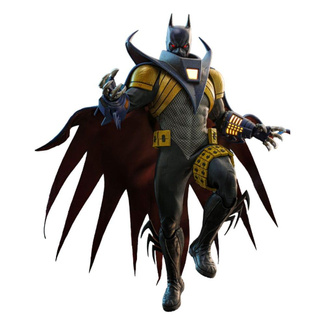 Arkham Origins Videogame Masterpiece Action Figure 1/6 Knightfall Batman 32 cm