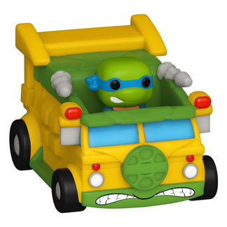 Teenage Mutant Ninja Turtles Funko POP! Rides figurka Leonardo w/Van 2,5 cm