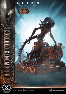 Romulus Museum Masterline XL Statue 1/3 Scorched Xenomorph Deluxe Version 98 cm