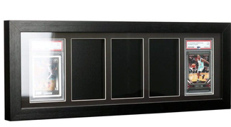 Evoretro Graded Card Display Frame for 5 PSA Graded Cards