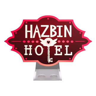 Hazbin Hotel Nightlight Logo Stand 13 cm