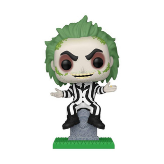 Beetlejuice Funko POP! Plus Movies figurka Beetlejuice w/tombstone 9 cm