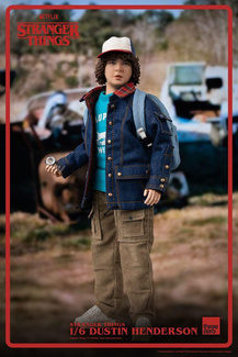 Stranger Things Action Figure 1/6 Dustin Henderson 23 cm