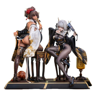 Nikke PVC Statues 2-Pack 1/4 Blanc & Noir