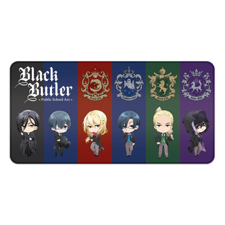 Black Butler XXL Mousepad Chibi & Emblem