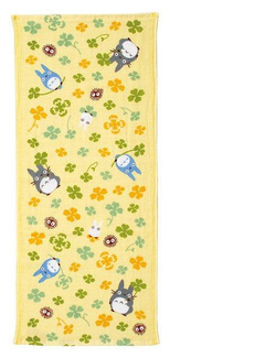 My Neighbor Totoro Imabari Towel Totoro Clover 34 x 80 cm