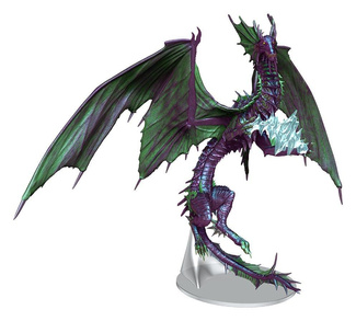 Pathfinder Battles Boxed prepainted Miniatures Adult Mirage Dragon 23 cm