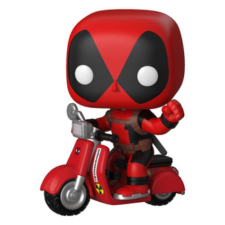 Deadpool Funko POP! Rides figurka Deadpool & Scooter 9 cm