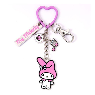 Hello Kitty Key Chain with My Melody Charms 15 cm