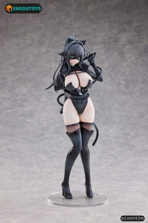 K Pring Original Character Statue 1/6 Cat Woman Happy-chan 27 cm