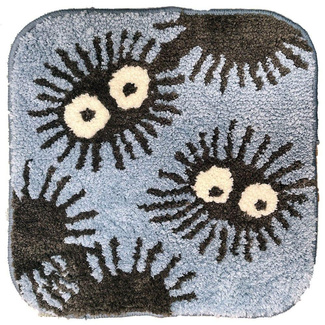 My Neighbor Totoro Chair cushion Soot Sprites 38 x 38 cm