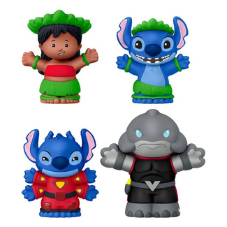 Lilo & Stich Fisher-Price Little People Collector Mini Figures 4-Pack 7 cm