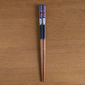 Studio Ghibli lacquered Chopsticks sketches Spirited Away No Face & Lantern 21 cm
