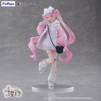 Hatsune Miku Tenitol PVC Statue Sakura Miku Cool style [petit] 19 cm