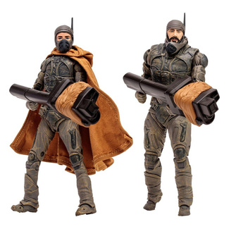 Part Two Action Figure 2-Pack Stilgar & Shishakli (Gold Label) 18 cm
