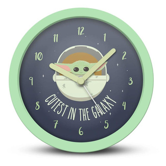 The Mandalorian Desk Clock Cutest in the Galaxy