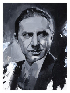 Dracula Art Print Dracula by Chris Valentine 41 x 31 cm - unframed