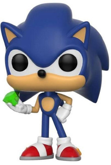 Sonic The Hedgehog Funko POP! Games figurka Sonic (Emerald) 9 cm