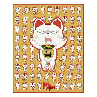 Dandadan blanket Turbo Granny (Maneki-neko) 120 x 153 cm
