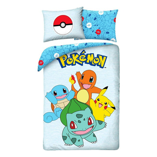 Pokémon Duvet Set Ver. 6 140 x 200 cm / 70 x 90 cm