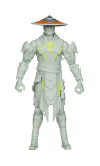 Mortal Kombat Action Figure Glow in the Dark Edition Raiden (Gold Label) 18 cm