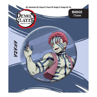 Kimetsu no Yaiba Pin Badge Akaza