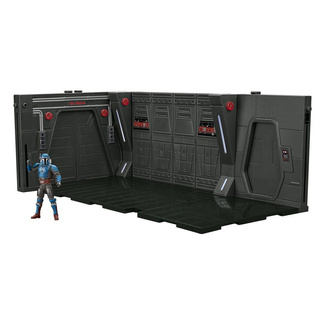 The Mandalorian Vintage Collection Tantive IV Hallway with Mandalorian Privateer Figure 10 cm