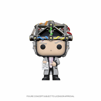 Back to the Future Funko POP! figurka Doc w/Helmet 9 cm