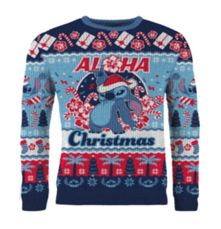 Lilo & Stitch Christmas Sweater Stitch Aloha Christmas