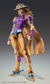 Steel Ball Run Super Action Action Figure Chozokado Gyro Zeppeli Ver.1.5 16 cm