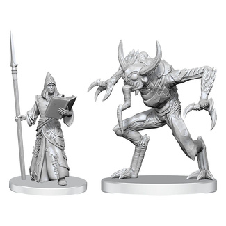 Pathfinder Deep Cuts Unpainted Miniatures Vloriak (Despoiler Demon) & Demonologist
