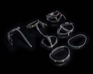 All Stars 6 Action Figure Accessorys Belts Pack (Black)