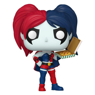 Harley Quinn Takeover POP! Heroes Vinyl Figure Harley with Pizza 9 cm