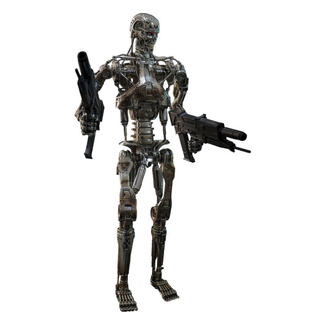 Judgment Day Movie Masterpiece Die-cast  Action Figure 1/6 Endoskeleton (Battle Damaged Version) 31 cm