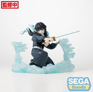 Kimetsu no Yaiba Xross Link Anime PVC Statue Muichiro Tokito Hashira Training Arc 11 cm