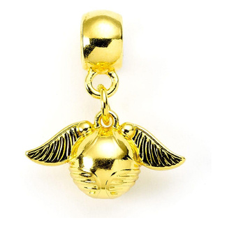 Harry Potter Charm Golden Snitch (Golden Tone)