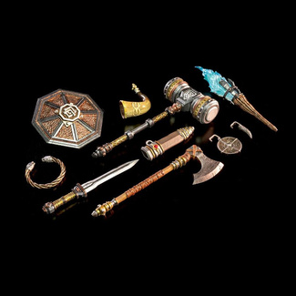Rising Sons Action Figure Accessorys Dwarf Weapons