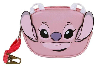Lilo & Stitch Pill Coin Purse Angel Face Pink