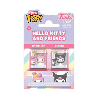 Hello Kitty Bitty Funko POP! figurka 2-Pack My Melody&Kuromi 2 cm