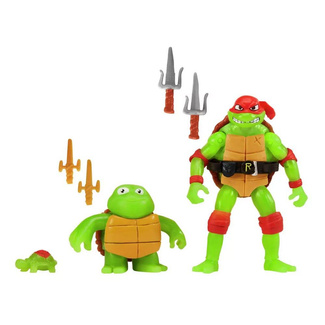 Mutant Mayhem Action Figure 3-Pack Raphael Evolution 10 cm
