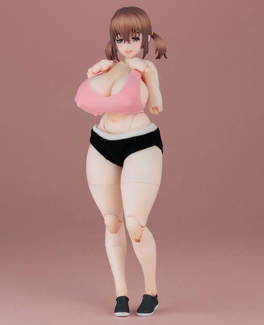 Original Character Second Axe Hentai Action Series Action Figure Nagachichi Nagai-san 14 cm