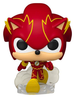 DC x Sonic the Hedgehog Funko POP! Heroes figurka Sonic as The Flash 9 cm