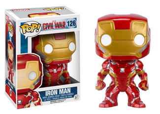 Captain America Civil War Funko POP! Vinyl Bobble-Head Iron Man 10 cm